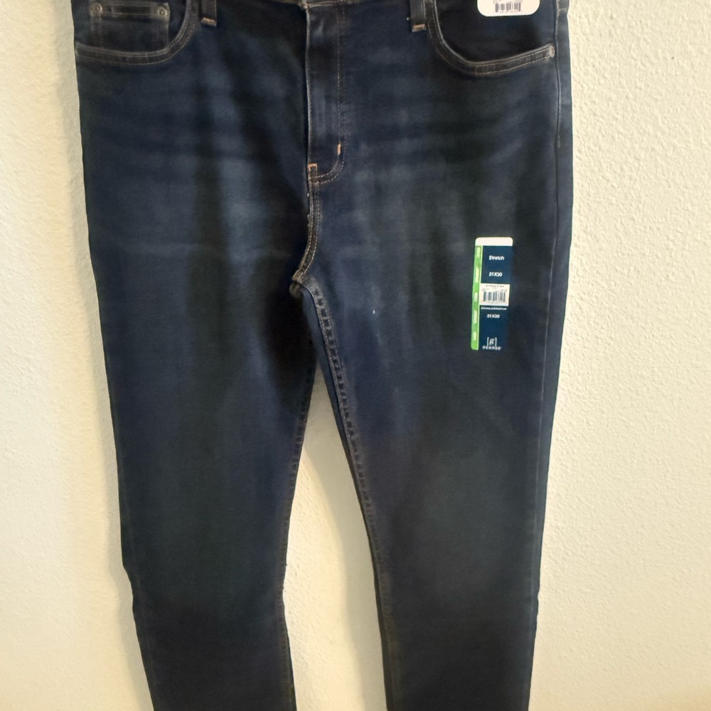 George Men's Dark Blue Skinny Jeans